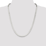 Sterling Silver 5.25mm Magic Herringbone Chain
