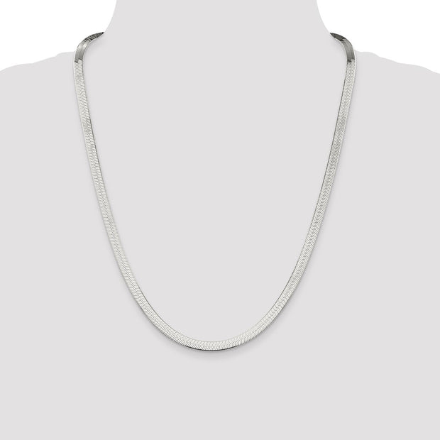 Sterling Silver 5.25mm Magic Herringbone Chain