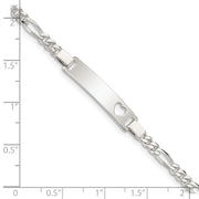Sterling Silver Baby ID Bracelet