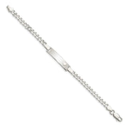 Sterling Silver Baby ID Bracelet