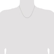 Sterling Silver 1.85mm Flat Anchor Chain