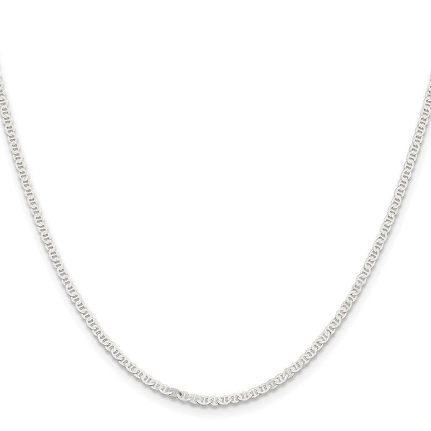 Sterling Silver 2.25mm Flat Anchor Chain