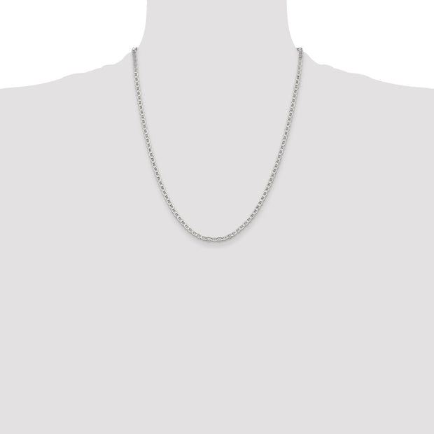 Sterling Silver 3.1mm Flat Anchor Chain