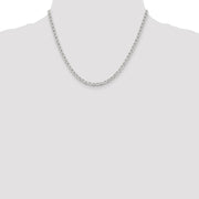 Sterling Silver 4mm Flat Anchor Chain