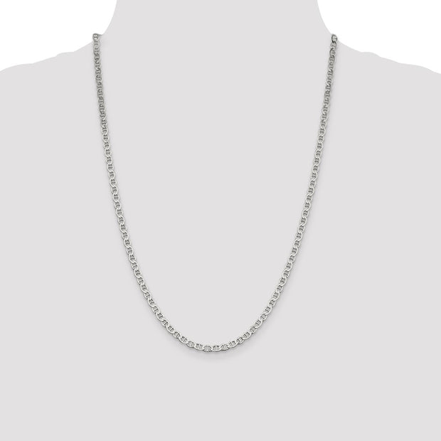 Sterling Silver 4mm Flat Anchor Chain