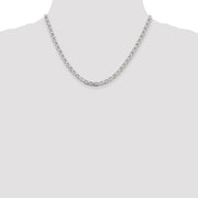 Sterling Silver 4.75mm Flat Anchor Chain