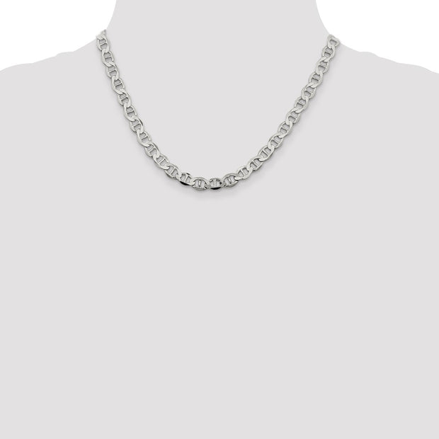 Sterling Silver 7.1mm Flat Anchor Chain