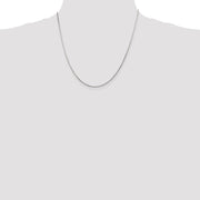 Sterling Silver 1.25mm Octagonal Snake Chain