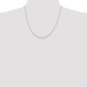 Sterling Silver 1.35mm Octagonal Snake Chain