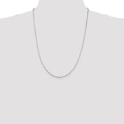 Sterling Silver 1.35mm Octagonal Snake Chain