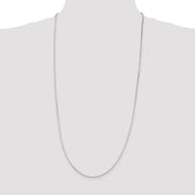 Sterling Silver 1.35mm Octagonal Snake Chain