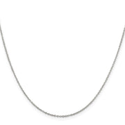 Sterling Silver 1.10mm Forzantine Cable Chain