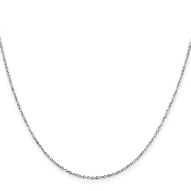 Sterling Silver 1.10mm Forzantine Cable Chain