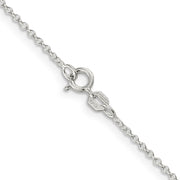 Sterling Silver 1.10mm Forzantine Cable Chain