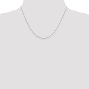 Sterling Silver 1.10mm Forzantine Cable Chain