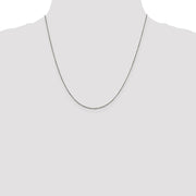 Sterling Silver 1.10mm Forzantine Cable Chain