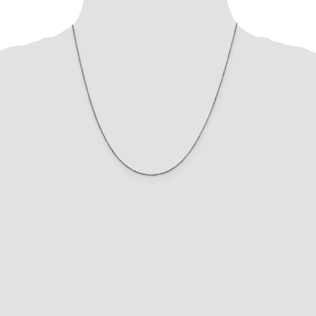 Sterling Silver 1.10mm Forzantine Cable Chain