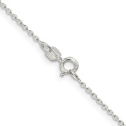 Sterling Silver 1.30mm Forzantine Cable Chain