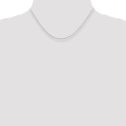 Sterling Silver 1.30mm Forzantine Cable Chain