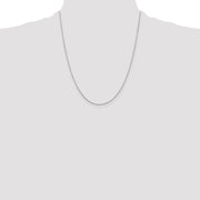 Sterling Silver 1.30mm Forzantine Cable Chain
