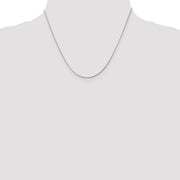 Sterling Silver .8mm Curb Chain