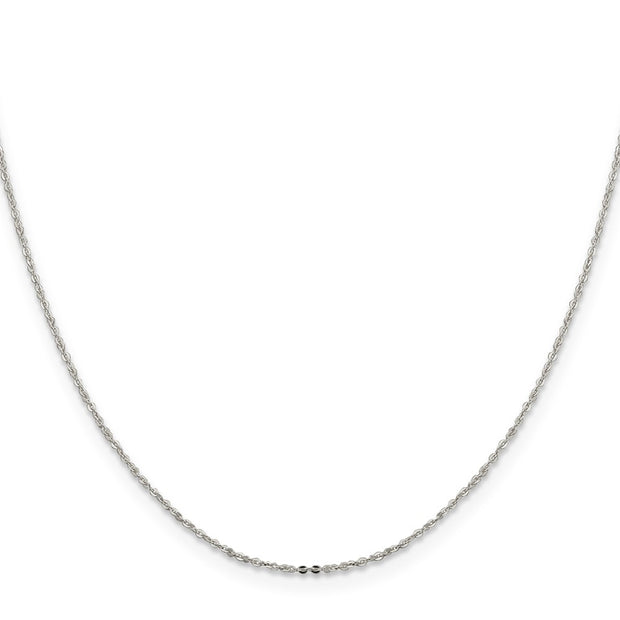 Sterling Silver 1.15mm Flat Cable Chain