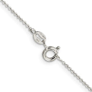 Sterling Silver 1.15mm Flat Cable Chain