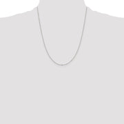 Sterling Silver 1.15mm Flat Cable Chain