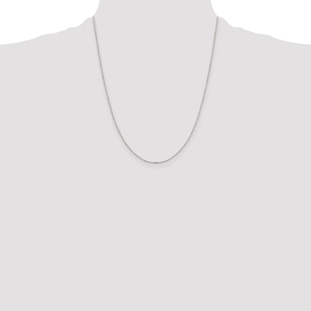 Sterling Silver 1.15mm Flat Cable Chain