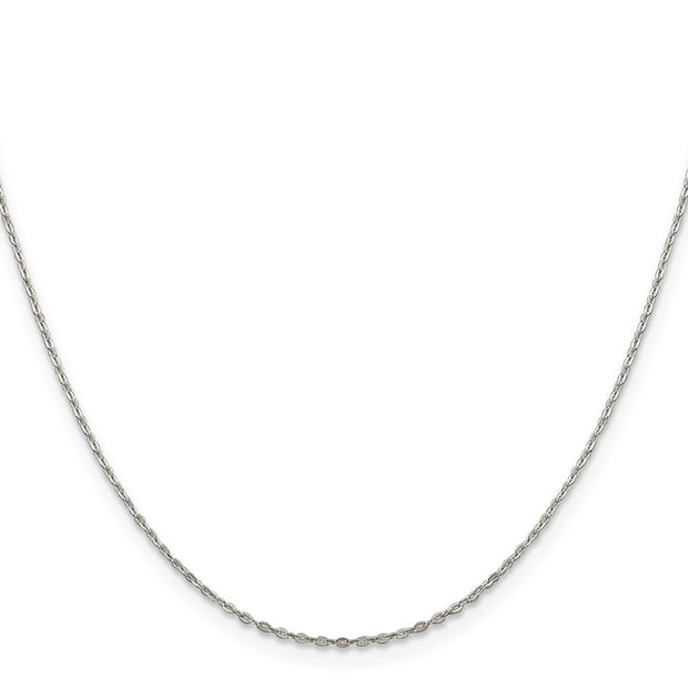 Sterling Silver .5mm Flat Link Cable Chain