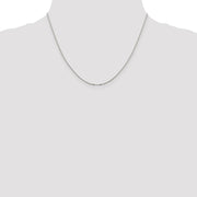 Sterling Silver .9mm Flat Link Cable Chain