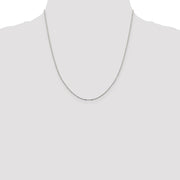 Sterling Silver .9mm Flat Link Cable Chain
