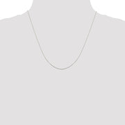 Sterling Silver 1mm Flat Link Cable Chain