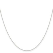 Sterling Silver .95mm Forzantine Cable Chain