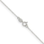 Sterling Silver .95mm Forzantine Cable Chain