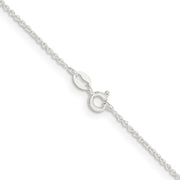 Sterling Silver 1.45mm Forzantine Cable Chain