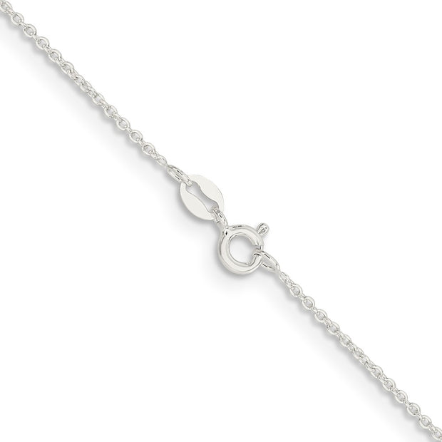 Sterling Silver 1.45mm Forzantine Cable Chain