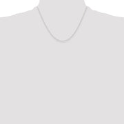 Sterling Silver 1.45mm Forzantine Cable Chain