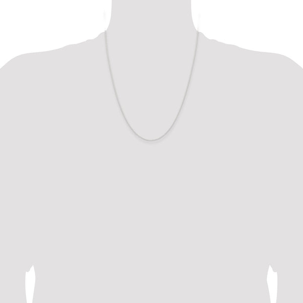Sterling Silver 1.45mm Forzantine Cable Chain
