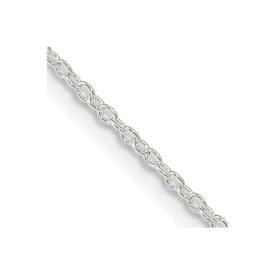 Sterling Silver 1.45mm Forzantine Cable Chain