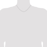 Sterling Silver 1.6mm Forzantine Cable Chain