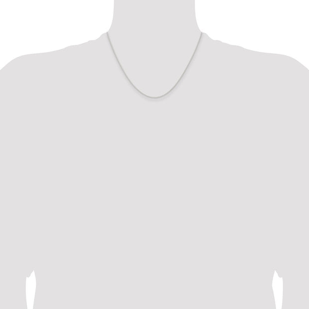 Sterling Silver 1.6mm Forzantine Cable Chain