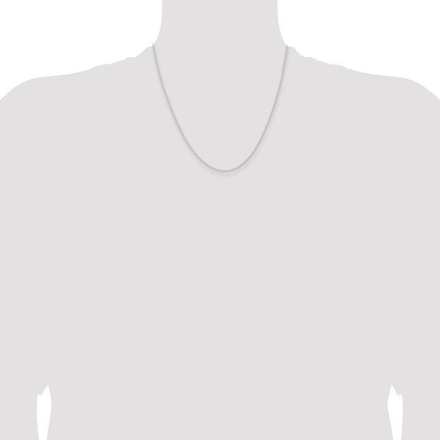 Sterling Silver 1.6mm Forzantine Cable Chain