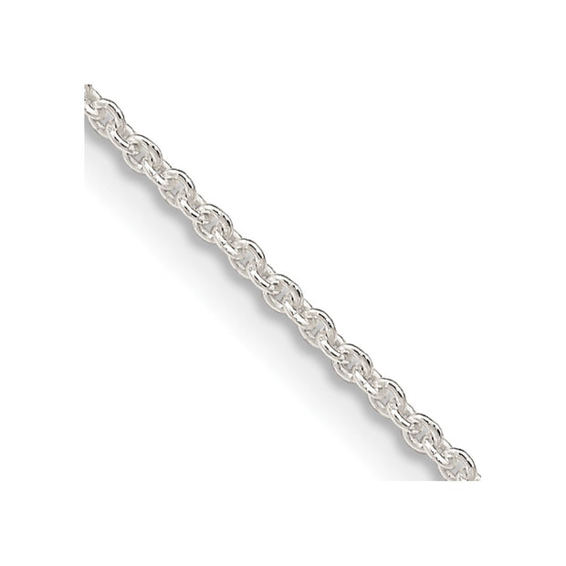 Sterling Silver 1.6mm Forzantine Cable Chain