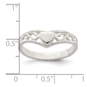 Sterling Silver Heart Ring