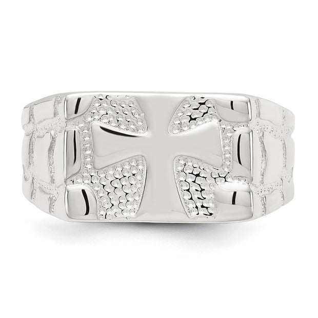 Sterling Silver Nugget Ring