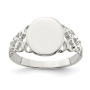Sterling Silver Signet Ring