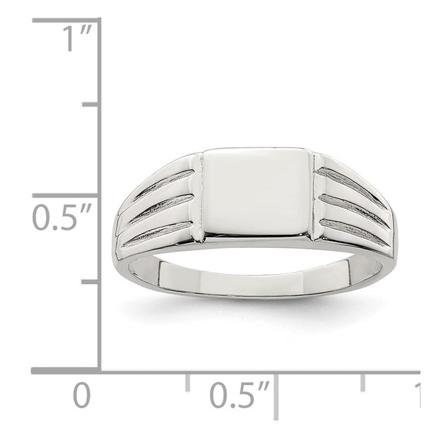Sterling Silver Signet Ring