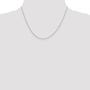 Sterling Silver .95mm Round Franco Chain