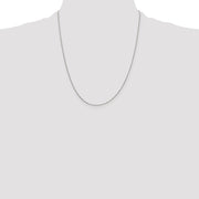 Sterling Silver .95mm Round Franco Chain